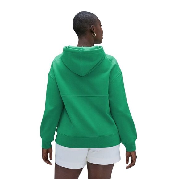 Everlane NWT The Track Organic Cotton Popover Sweatshirt, Bright Jade S - Casual - Picture 2 of 12